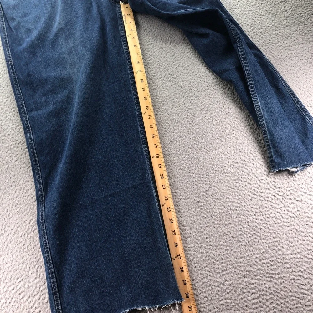 VTG State Property Jean Mens 36x30 Blue Baggy Skater Wide Leg Hip Hop Y2K Grunge